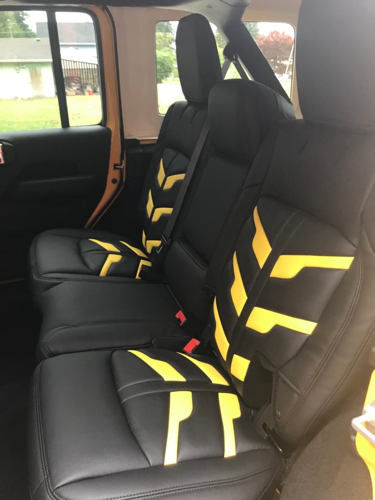 jeep rubicon custom leather package